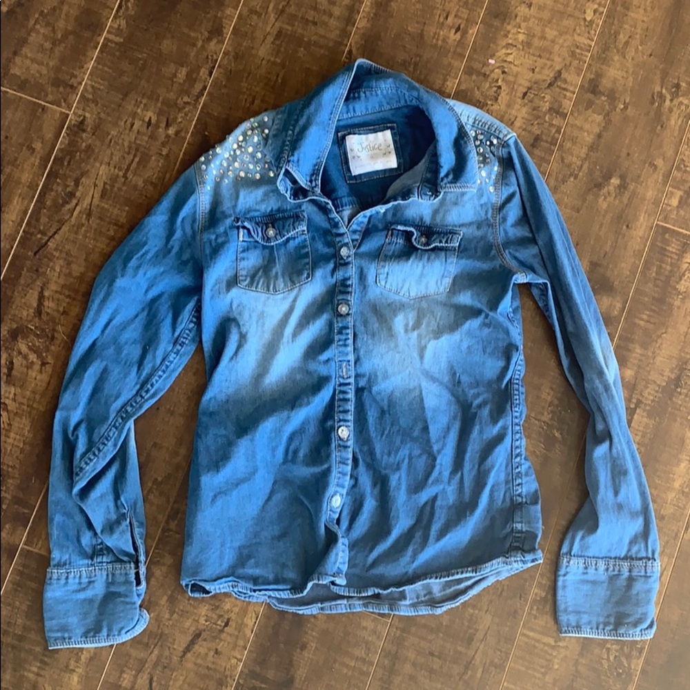 A jean jacket